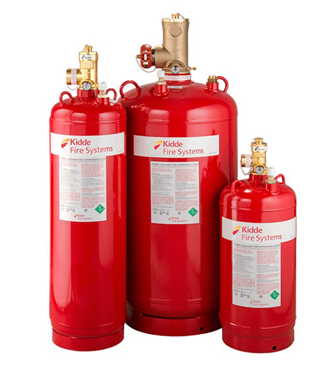 extintor fm 200 kidde fire